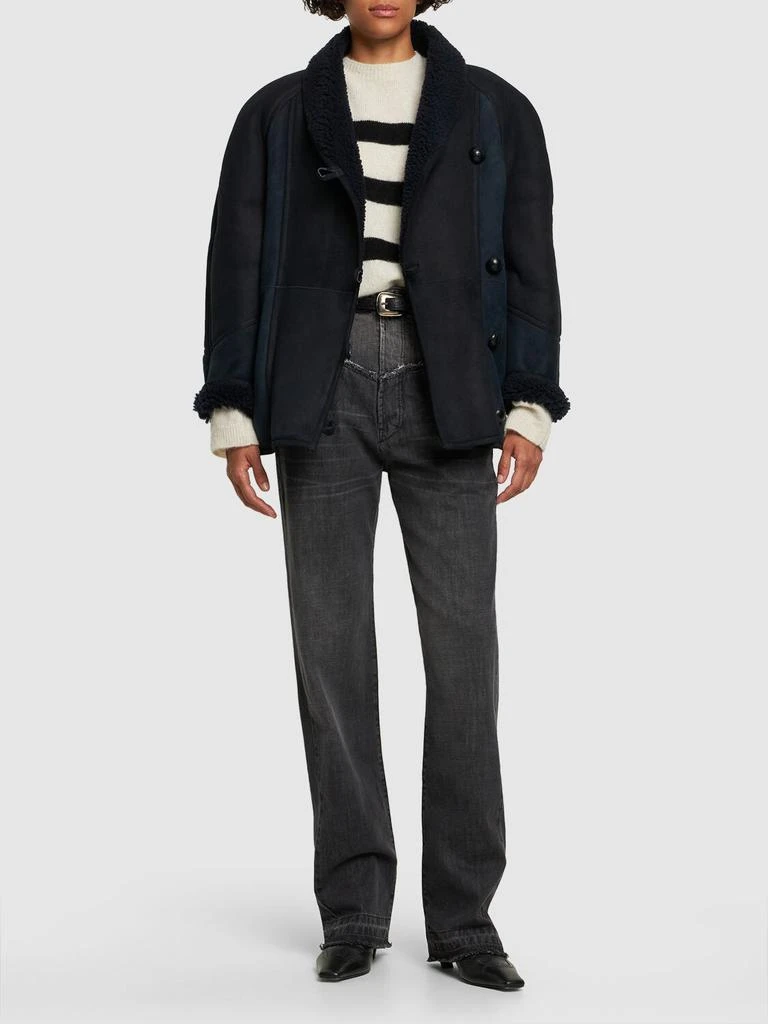 商品MARANT ETOILE|Abeni Lambfur Leather Jacket,价格¥8662,第1张图片详细描述