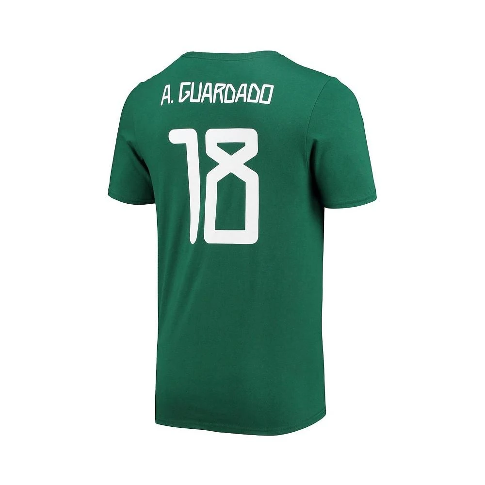 商品Adidas|Men's Andres Guardado Green Mexico National Team Amplifier Name and Number T-shirt,价格¥226,第4张图片详细描述