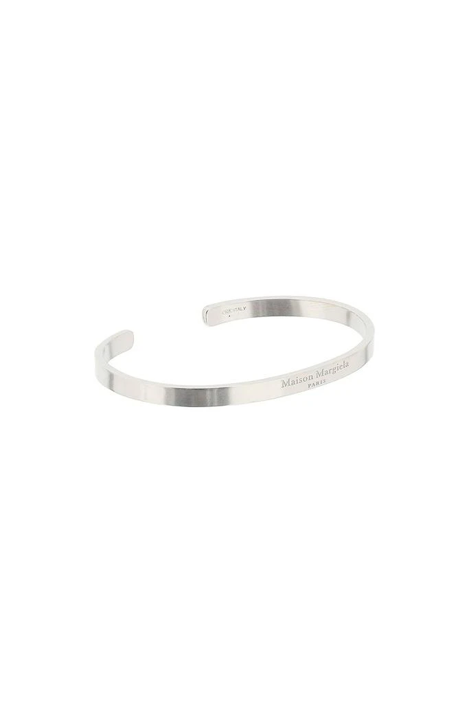 商品MAISON MARGIELA|silver cuff bracelet,价格¥1871,第2张图片详细描述