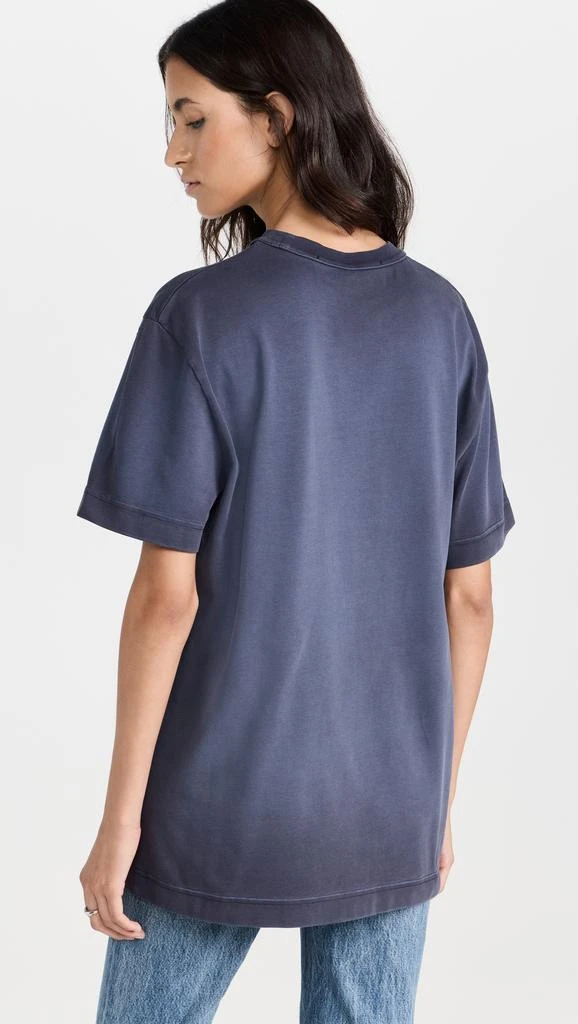 商品Alexander Wang|Bi-Color Short Sleeve Tee with Embossed Logo,价格¥855,第2张图片详细描述