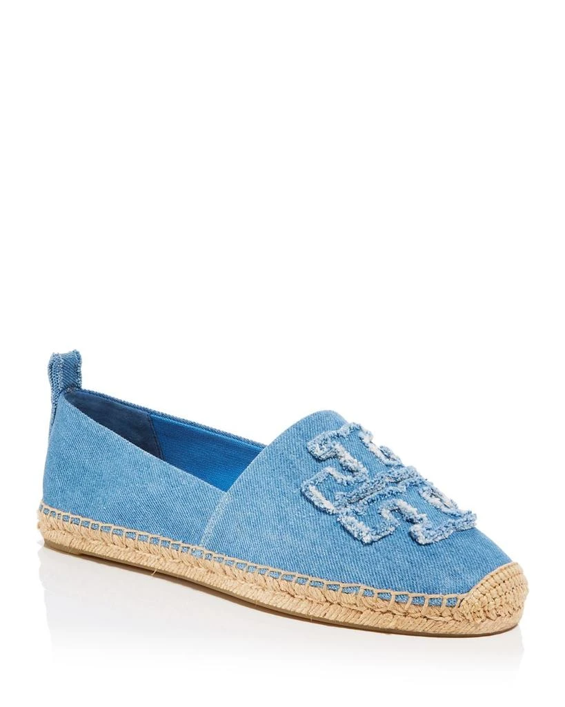 商品Tory Burch|Women's Double T Slip On Espadrille Flats,价格¥1707,第1张图片