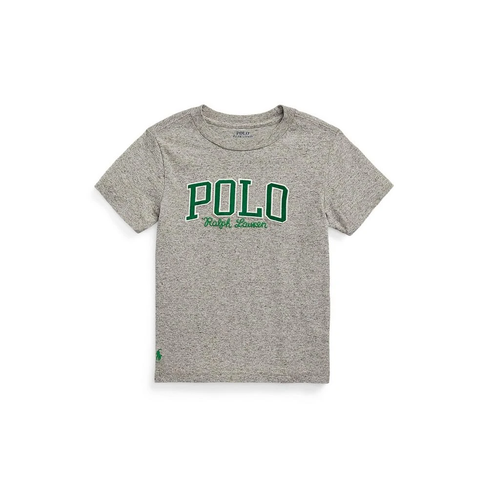 商品Ralph Lauren|Little Boys Corduroy-Logo Jersey T-shirt,价格¥189,第2张图片详细描述