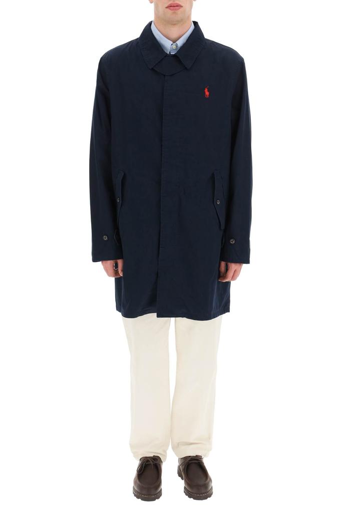 Polo Ralph Lauren Twill Overcoat With Logo商品第2张图片规格展示