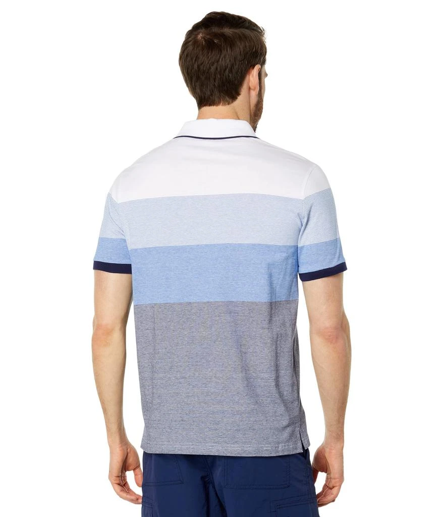 商品U.S. POLO ASSN.|Yarn-Dye Engineered Stripe Jersey Polo Shirt,价格¥173,第2张图片详细描述