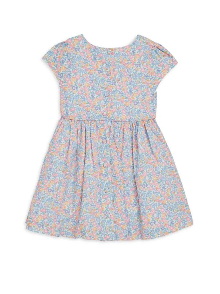 商品Ralph Lauren|Ralph Lauren - Baby Girl's 2-Piece Fit-&-Flare Dress & Bloomers Set,价格¥137,第2张图片详细描述