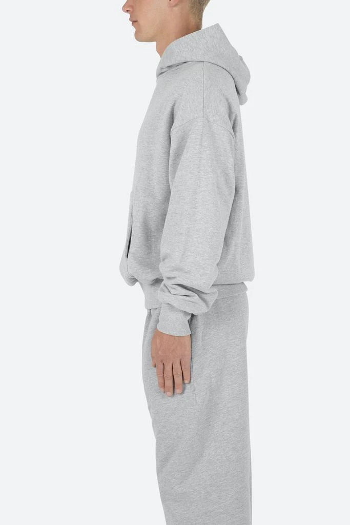 商品MNML|Double Layer Hoodie - Grey,价格¥241,第4张图片详细描述