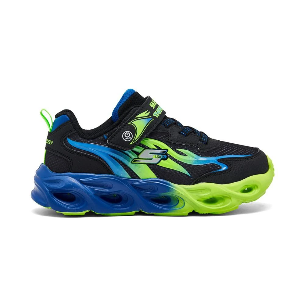 商品SKECHERS|Little Boys Lights- Thermo Flash - Heat-Flux Light-Up Stay-Put Casual Sneakers from Finish Line,价格¥412,第2张图片详细描述