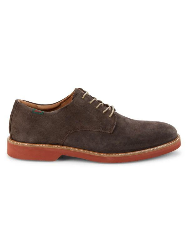 商品G.H. Bass|Pasadena Suede Derby Shoes,价格¥413,第1张图片