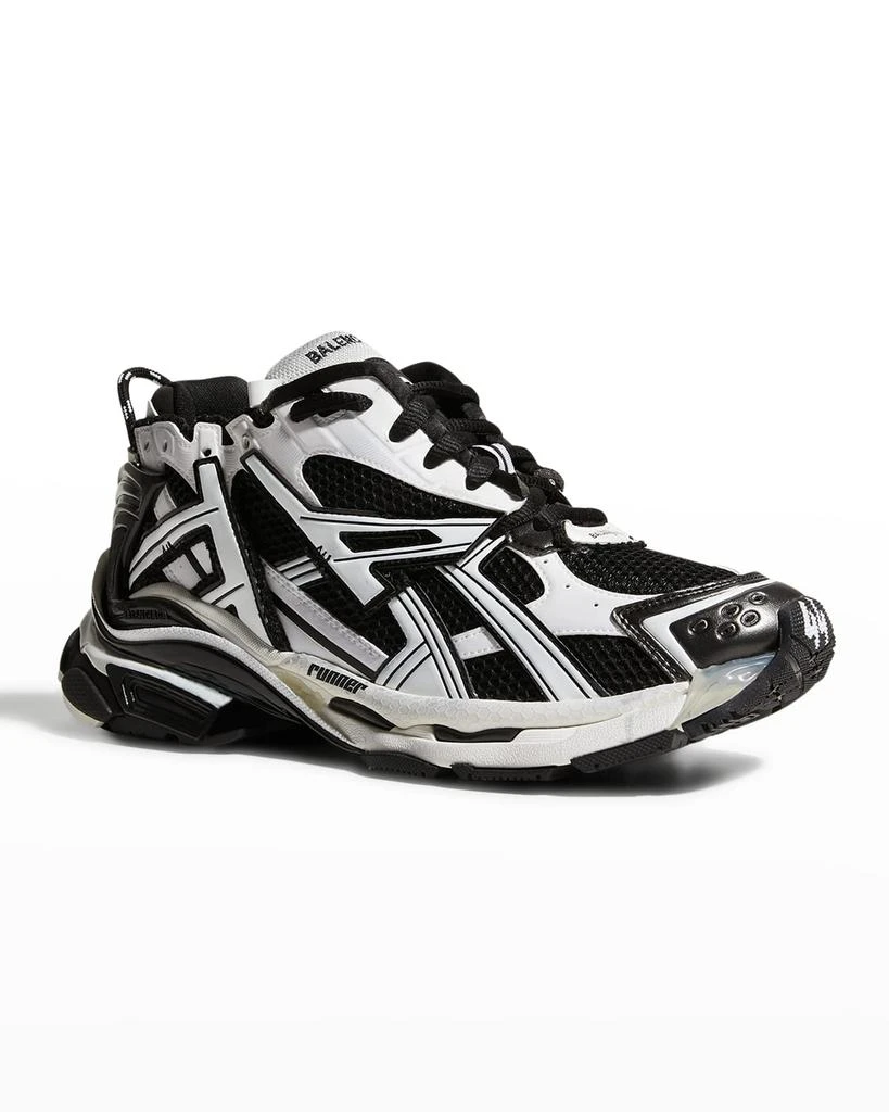 商品Balenciaga|Men's Runner Mesh & Nylon Sneakers,价格¥9184,第2张图片详细描述