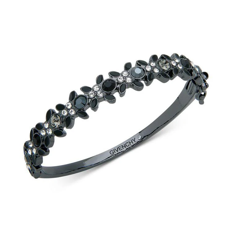商品Givenchy|Hematite-Tone Clear & Colored Stone Bangle Bracelet,价格¥151,第1张图片