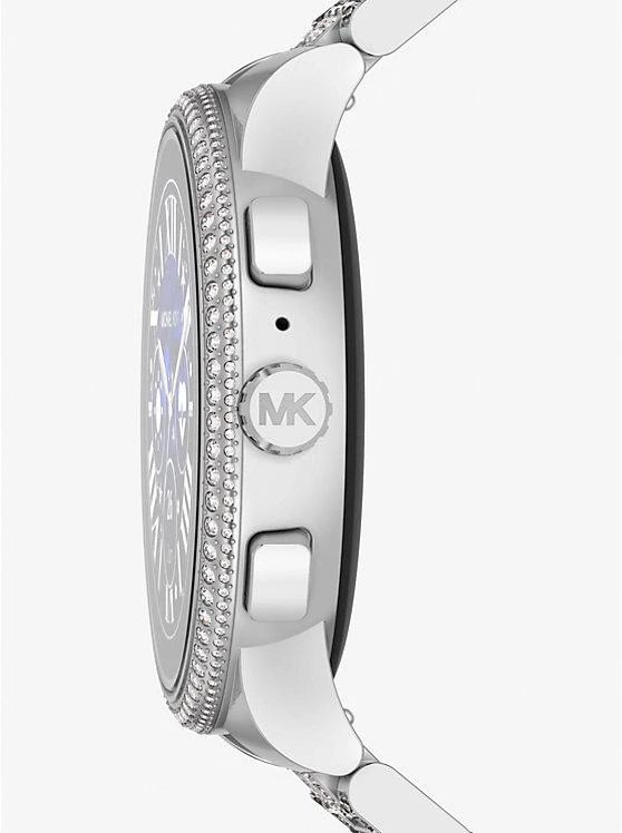 商品Michael Kors|Gen 6 Camille Pavé Silver-Tone Smartwatch,价格¥3357,第2张图片详细描述