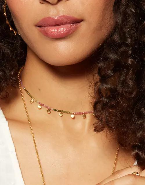 Satya Jewelry Peace & Protection Tourmaline Choker商品第2张图片规格展示