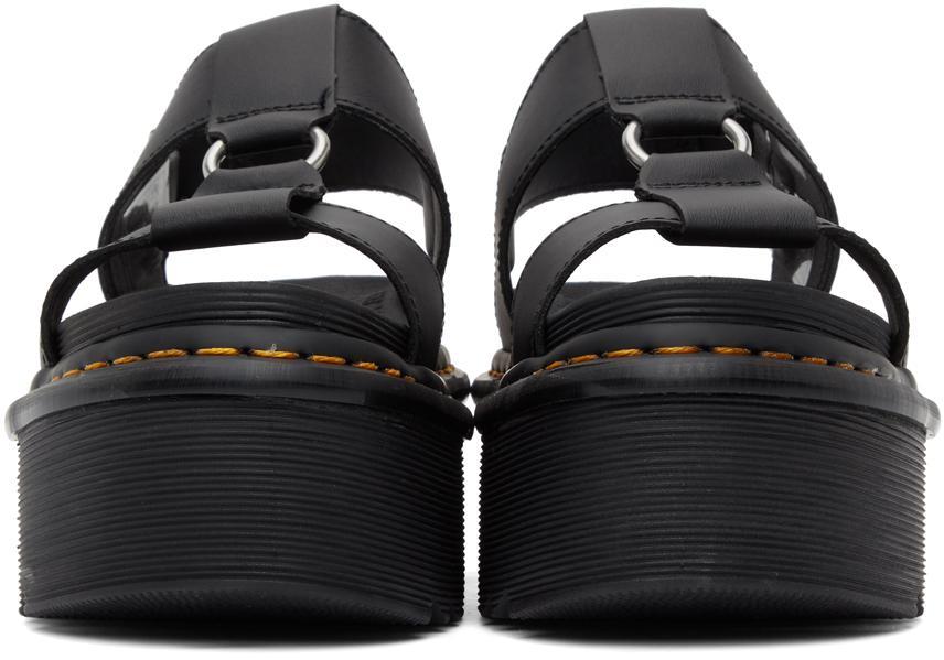 商品Dr. Martens|Black Francis Strap Sandals,价格¥879,第4张图片详细描述