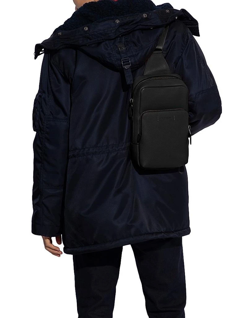 商品Coach|Leather Gotham Pack,价格¥2950,第2张图片详细描述