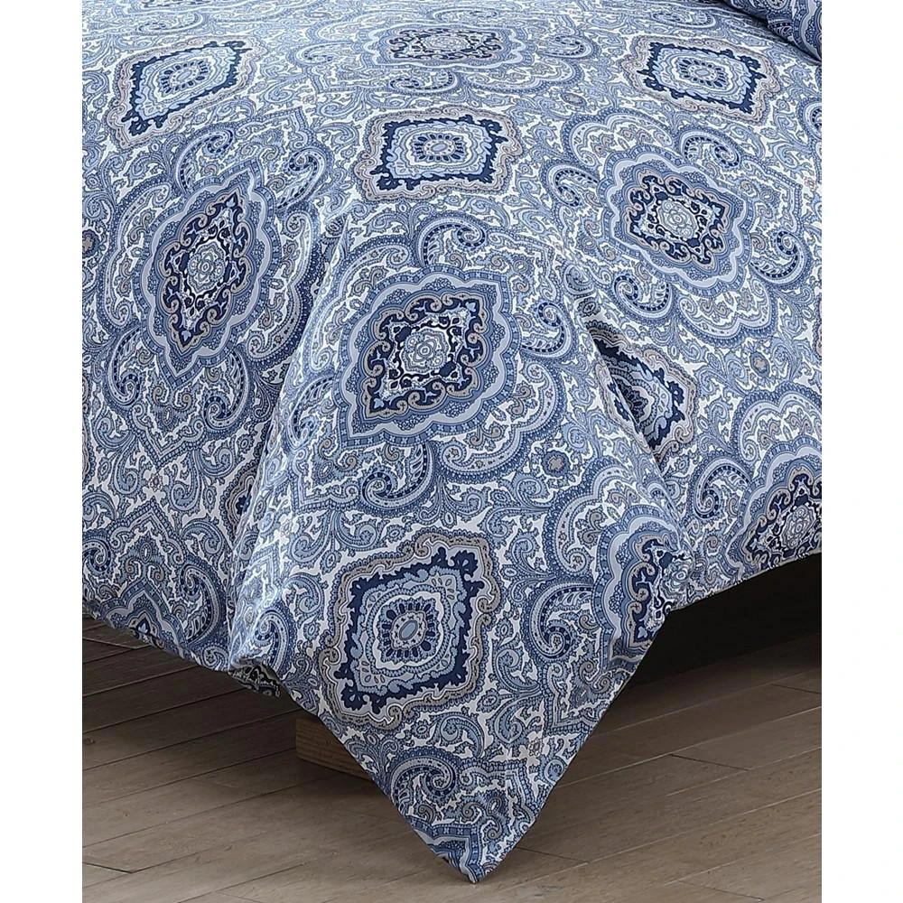 商品City Scene|Milan Cotton Reversible 3 Piece Comforter Set,价格¥1131,第4张图片详细描述