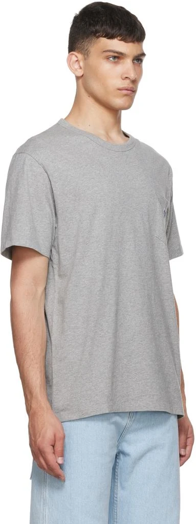 商品Maison Kitsune|Gray Baby Fox T-Shirt,价格¥698,第2张图片详细描述