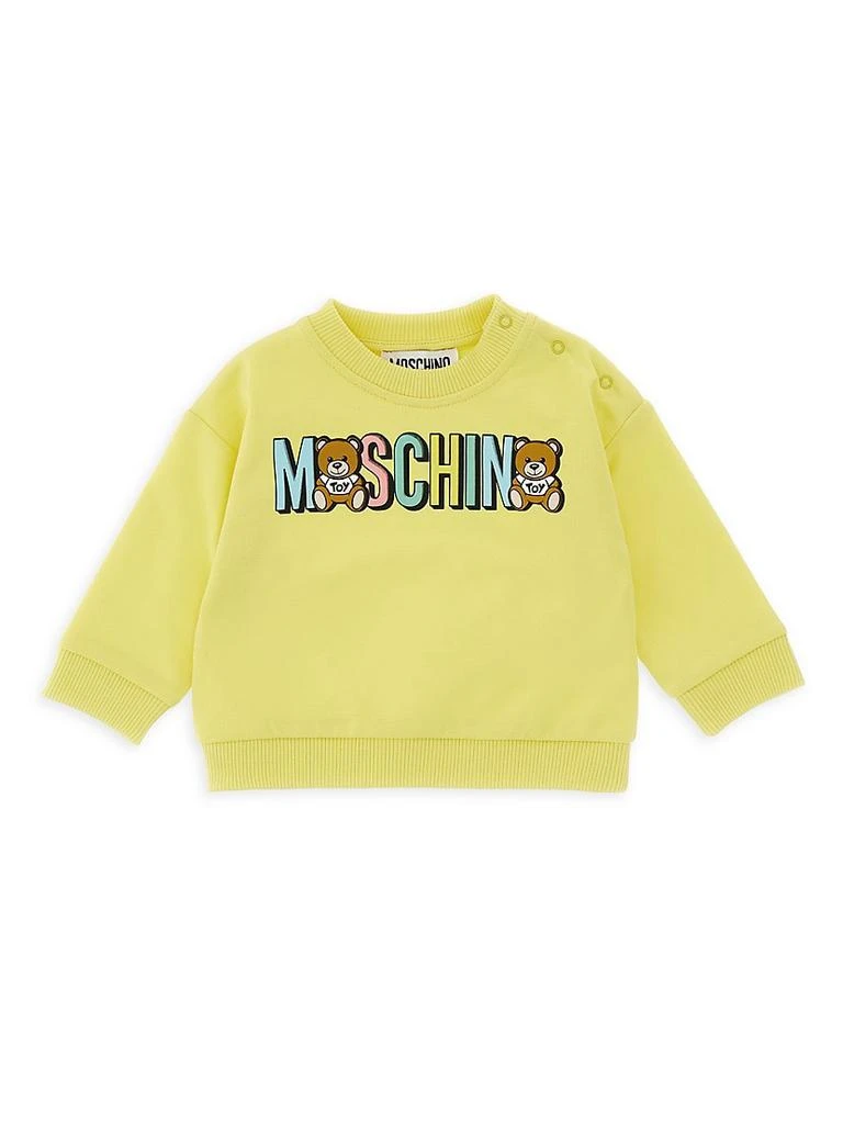 商品Moschino|Baby's &amp; Little Kid's Toy Bear Crewneck Sweatshirt,价格¥588,第1张图片