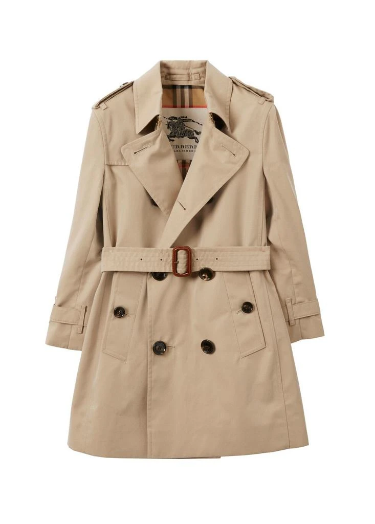 商品Burberry|Cotton gabardine trench coat,价格¥8345,第1张图片