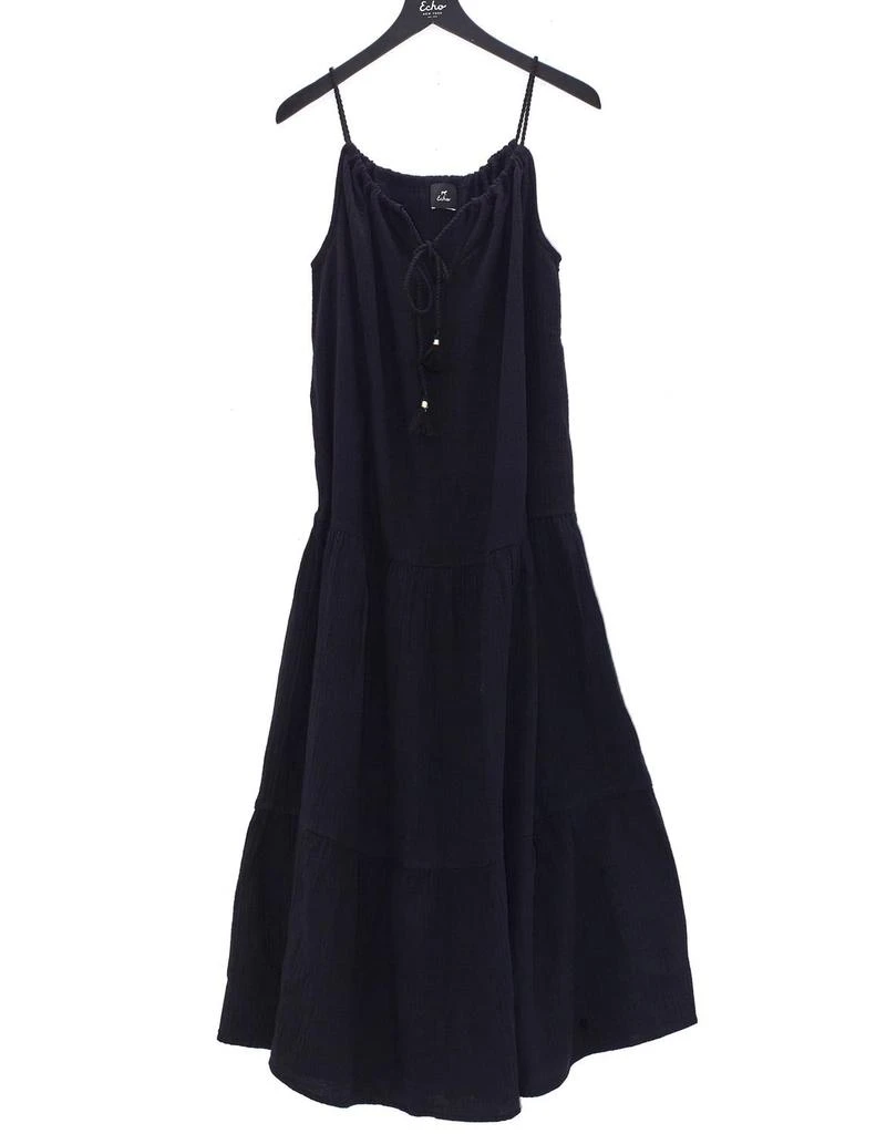 商品Echo Design|Double Gauze Tiered Maxi Breeze Dress,价格¥154,第1张图片