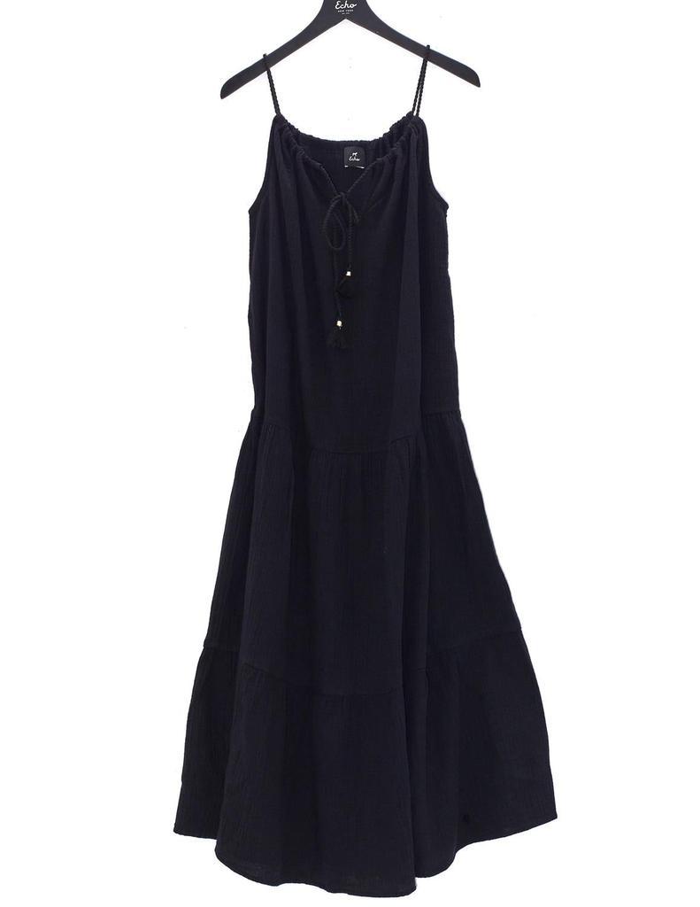 商品Echo Design|Double Gauze Tiered Maxi Breeze Dress,价格¥405,第1张图片