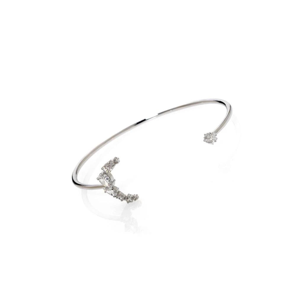 商品Swarovski|Swarovski Moonsun Rhodium Plated Czech White Crystal Bracelet 5524266,价格¥624,第1张图片