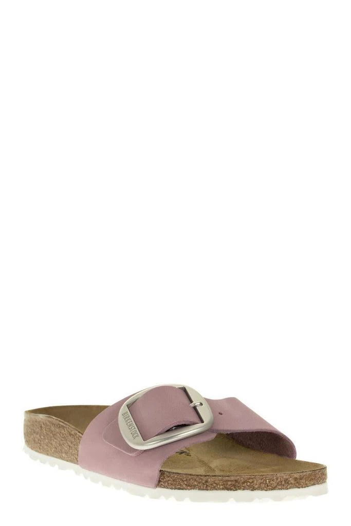 商品Birkenstock|BIRKENSTOCK MADRID BIG BUCKLE - Nubuck leather slipper with buckle,价格¥797,第2张图片详细描述