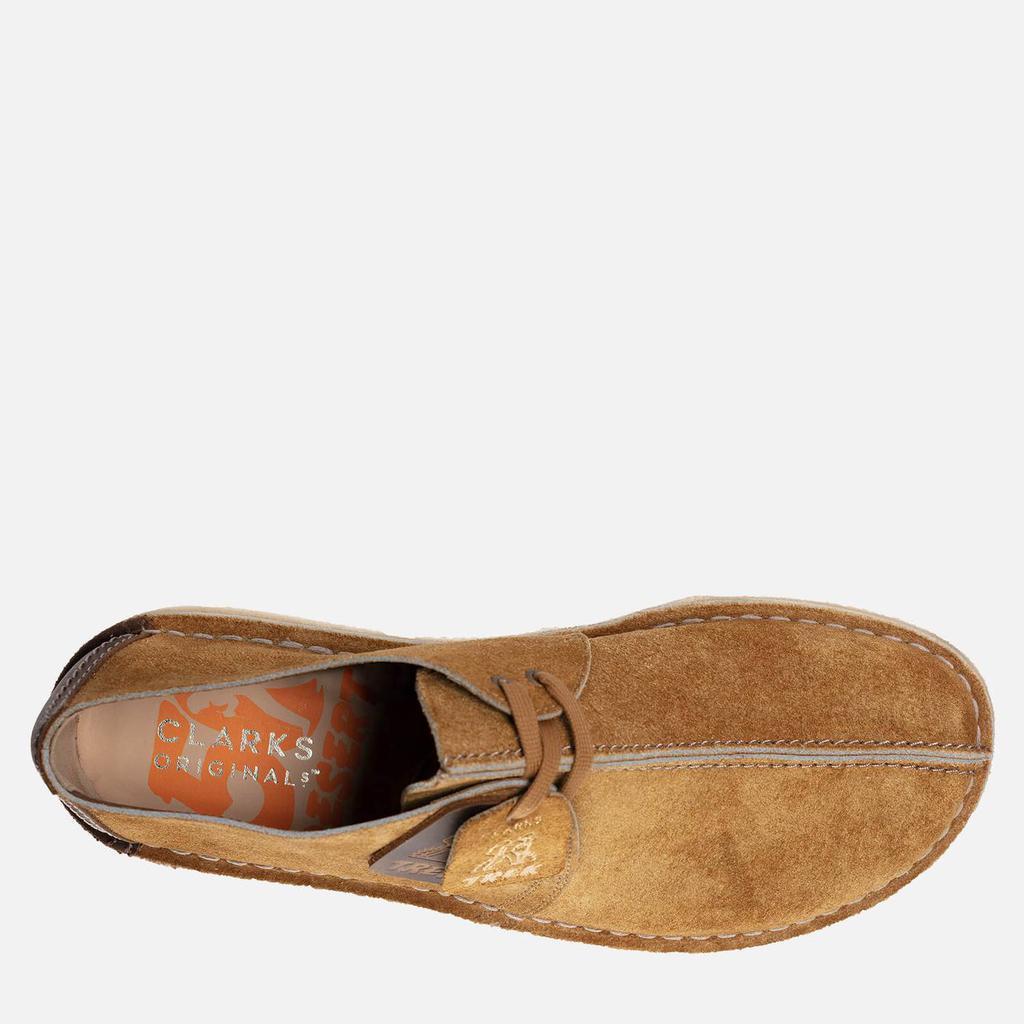 Clarks Originals Hairy Suede Desert Trek Shoes商品第4张图片规格展示