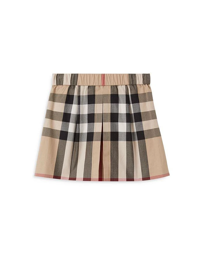 商品Burberry|Girls' Exaggerated Check Pleated Skirt - Baby,价格¥1197,第1张图片详细描述
