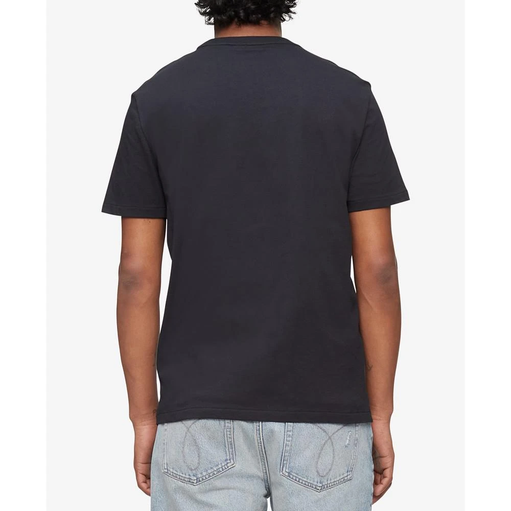 商品Calvin Klein|Men's Smooth Cotton Solid Crewneck T-Shirt,价格¥296,第2张图片详细描述