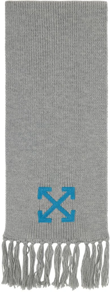 商品Off-White|Gray Arrow Scarf,价格¥3935,第1张图片