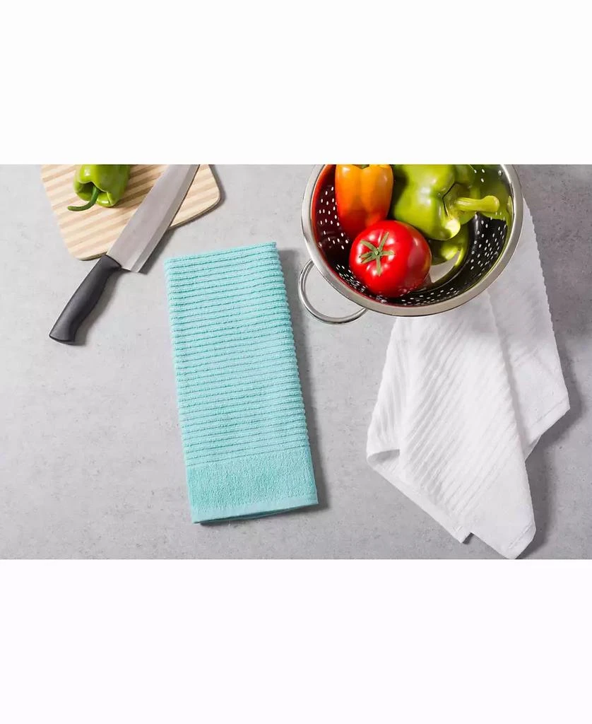 Assorted Ribbed Terry Dishtowel, Set of 4 商品