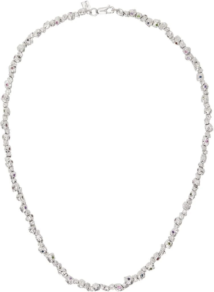 商品Veneda Carter|SSENSE Exclusive Silver VC025 Necklace,价格¥5451,第1张图片