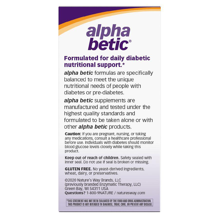 Alpha Betic Multivitamin Tablets商品第2张图片规格展示