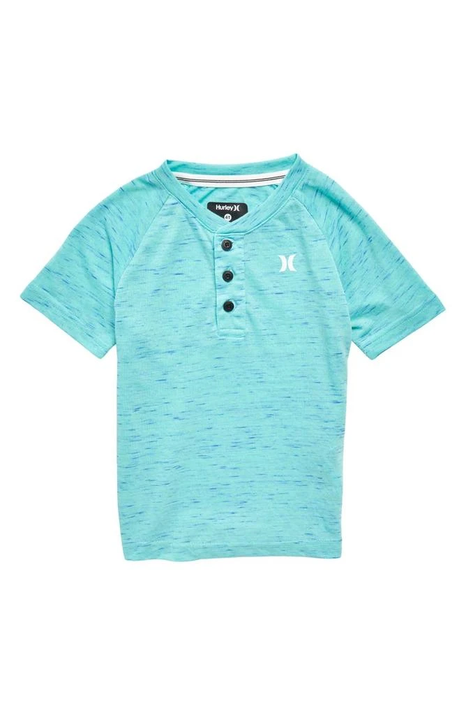 商品Hurley|Kids' Cloud Slub Henley T-Shirt,价格¥57,第1张图片