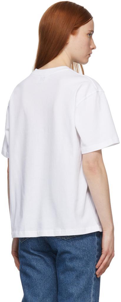 商品AMI|White Ami de Cœur T-Shirt,价格¥423,第5张图片详细描述