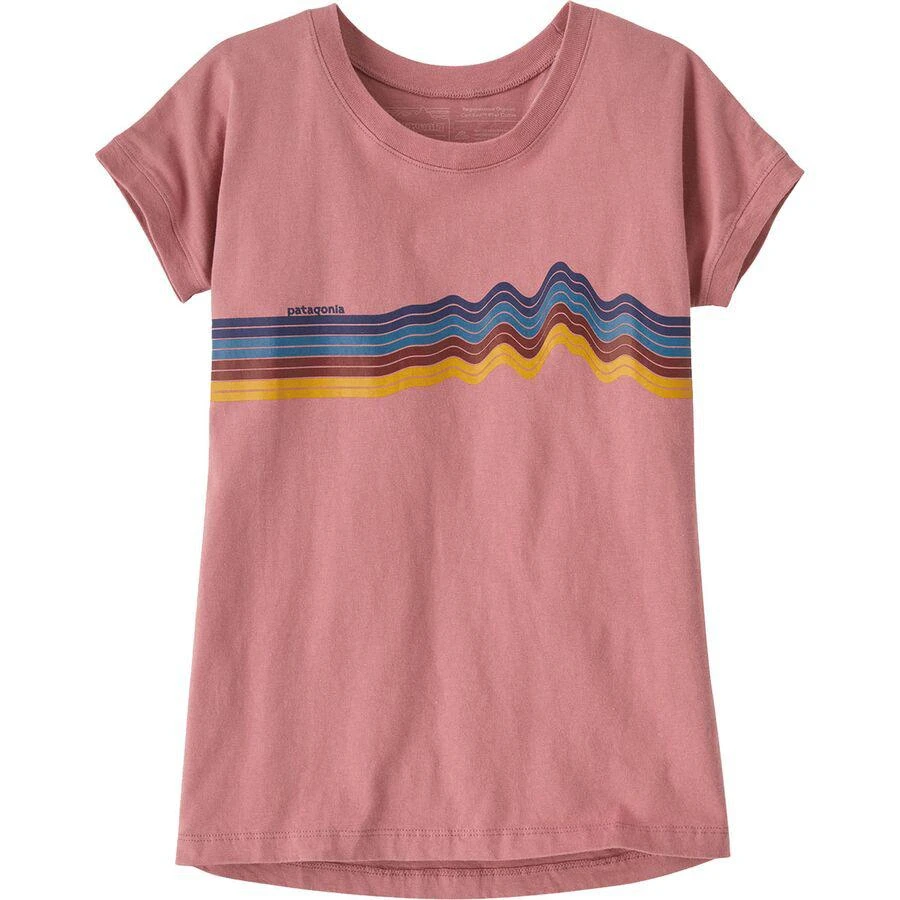 商品Patagonia|Regenerative Graphic Short-Sleeve T-Shirt - Girls',价格¥72,第1张图片详细描述