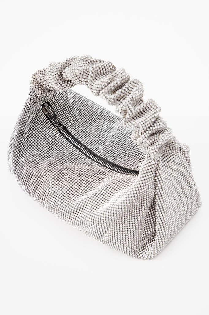 商品Alexander Wang|SCRUNCHIE MINI BAG IN CRYSTAL MESH,价格¥7206,第2张图片详细描述