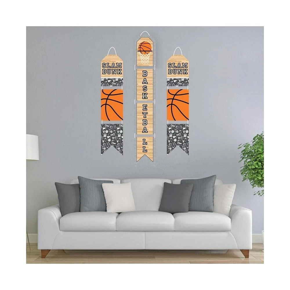 商品Big Dot of Happiness|Nothin' But Net - Basketball - Vertical Paper Door Banners - Indoor Door Decor,价格¥157,第2张图片详细描述