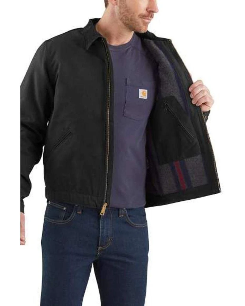商品Carhartt|Carhartt Men's Relaxed Fit Duck Blanket-Lined Detroit Jacket,价格¥918,第3张图片详细描述