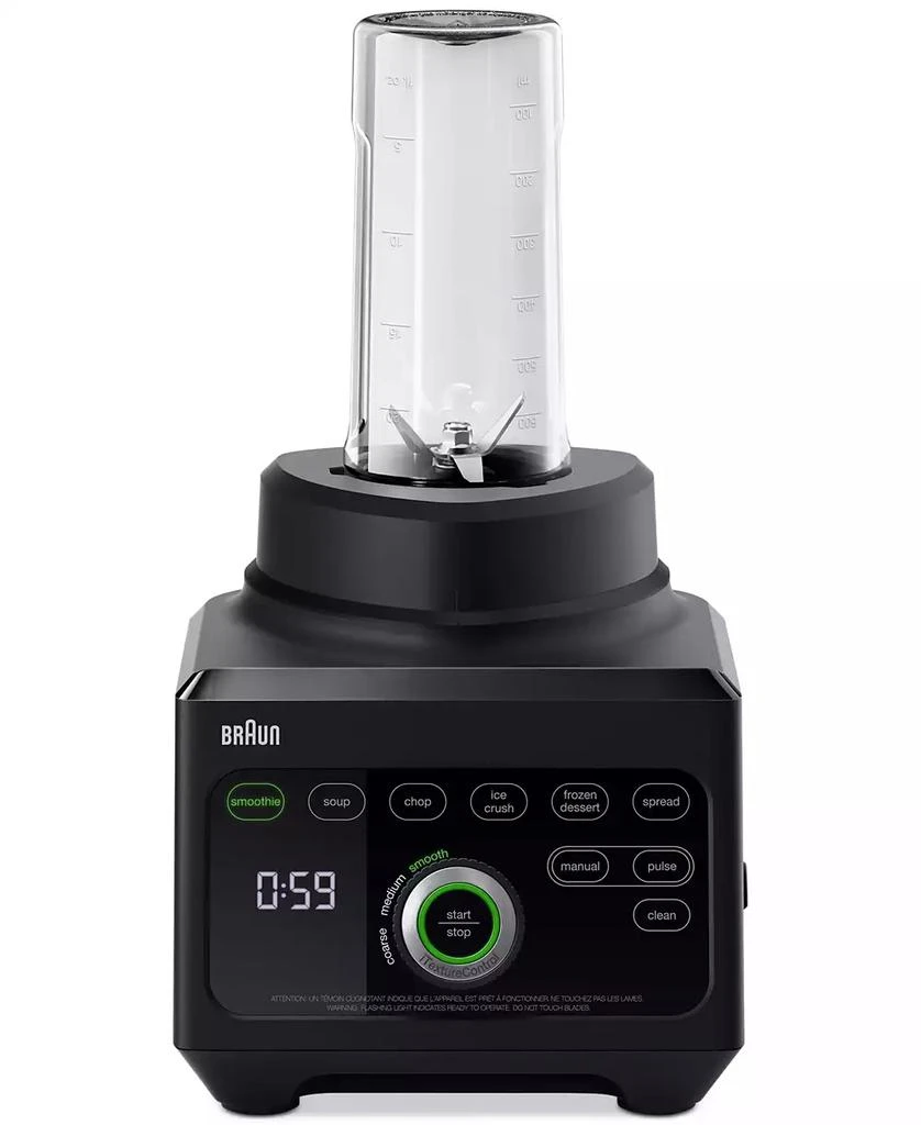 商品Braun|TriForce Pro Power Blender with Smoothie2Go JB9041BK,价格¥2254,第5张图片详细描述
