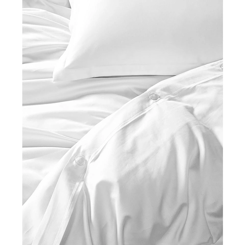 商品Oake|Solid Reversible Cotton Tencel 3-Pc. Duvet Cover Set, Full/Queen, Created for Macy's,价格¥1085,第3张图片详细描述