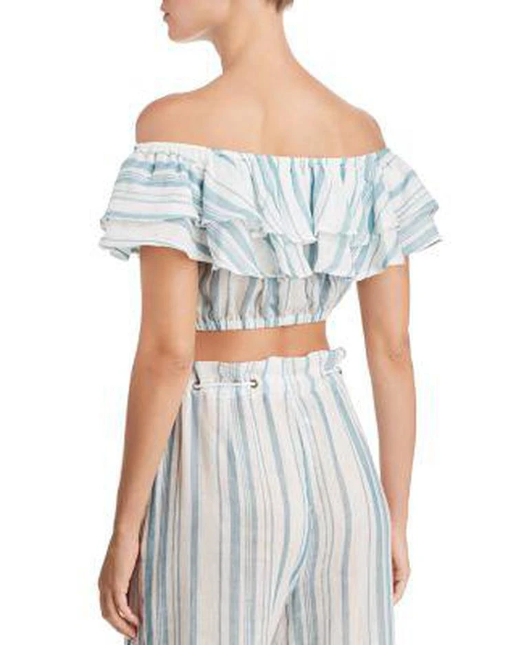 商品Show Me Your Mumu|Kaya Off-the-Shoulder Crop Top,价格¥616,第3张图片详细描述