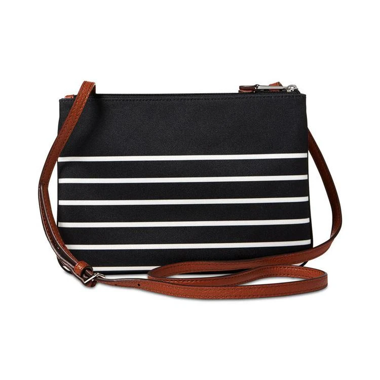 商品Ralph Lauren|Striped Tara Small Crossbody,价格¥253,第4张图片详细描述