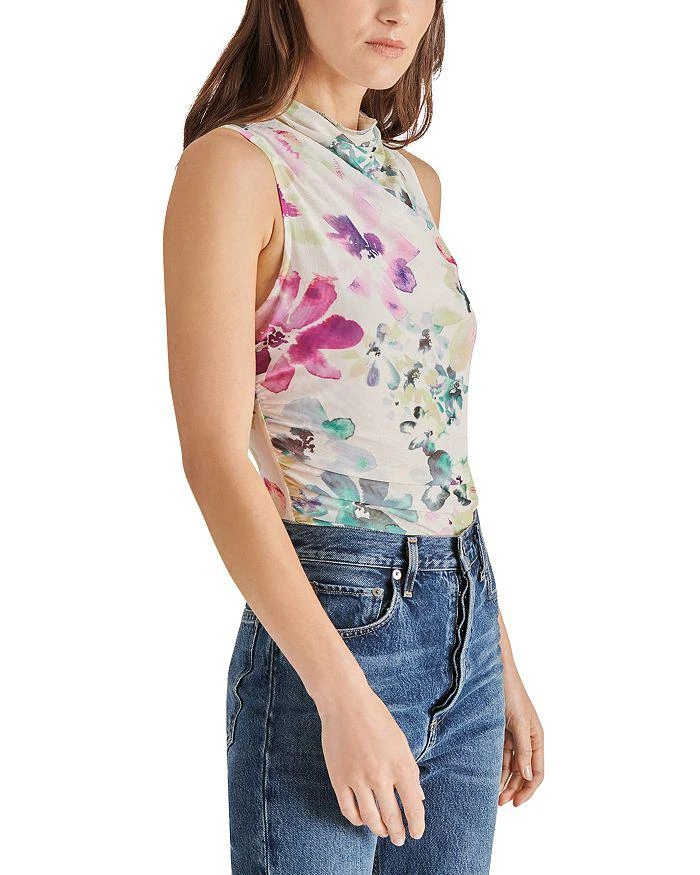 商品Steve Madden|Dalia Floral Draped Bodysuit,价格¥360,第3张图片详细描述