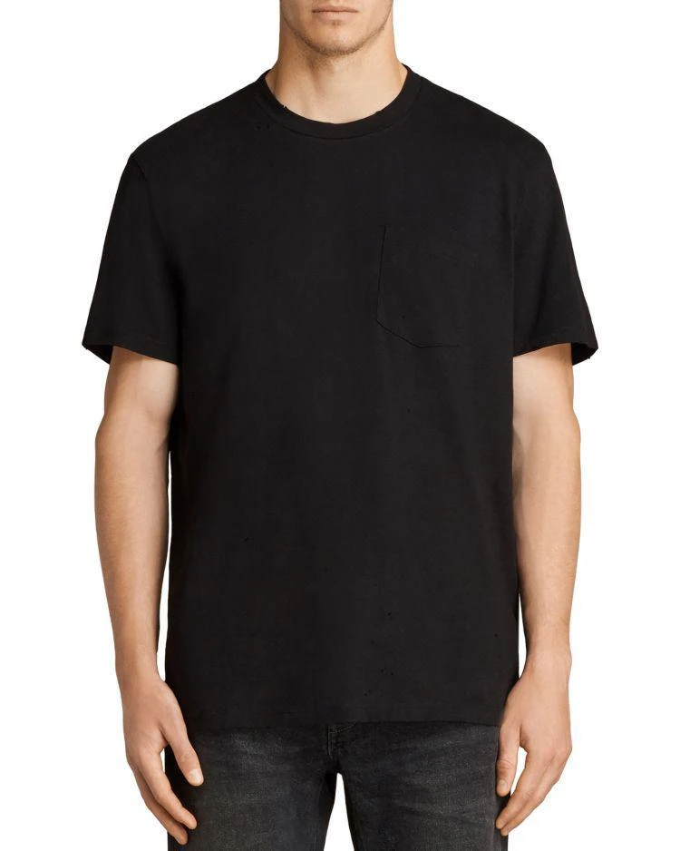 商品ALL SAINTS|Torr Distressed Pocket Tee,价格¥316,第1张图片