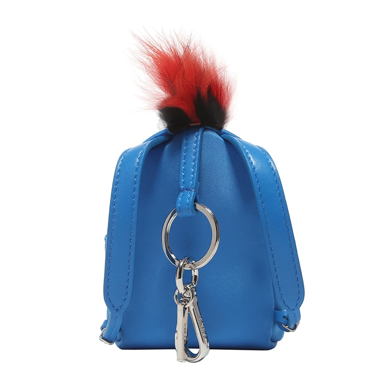 Fendi 芬迪 女士蓝色怪兽背包钥匙扣挂饰 7AR457-5PP-F078R 商品