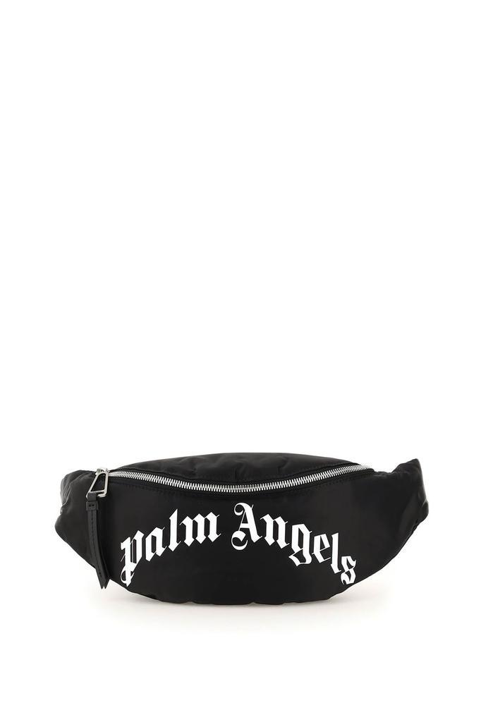 商品Palm Angels|Palm angels curved logo fanny pack,价格¥1680,第3张图片详细描述