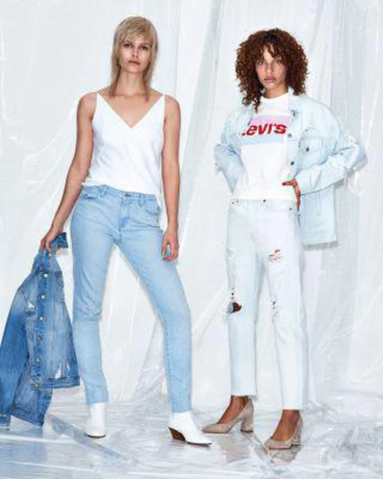 女士牛仔裤 Wedgie Straight Jeans in Thin Ice - 100% Exclusive 商品