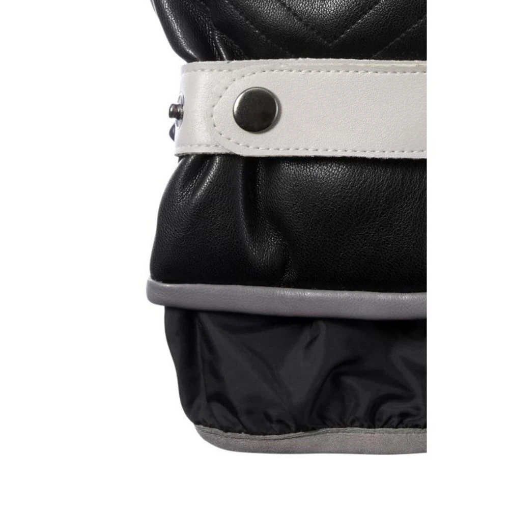 商品Isotoner Signature|Men's Lined Alpine Archive Faux Leather Touchscreen Gloves,价格¥253,第3张图片详细描述