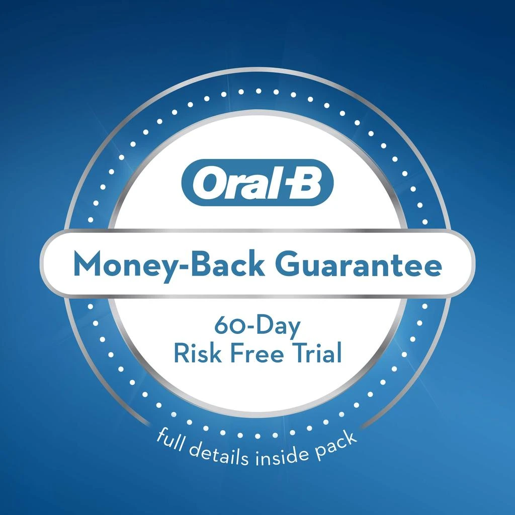 商品Oral-B|Oral-B Vitality FlossAction Electric Toothbrush with Replacement Brush Head, Black,价格¥292,第2张图片详细描述